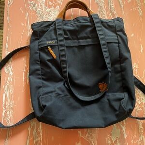 Fjallraven Navy Blue Totebag